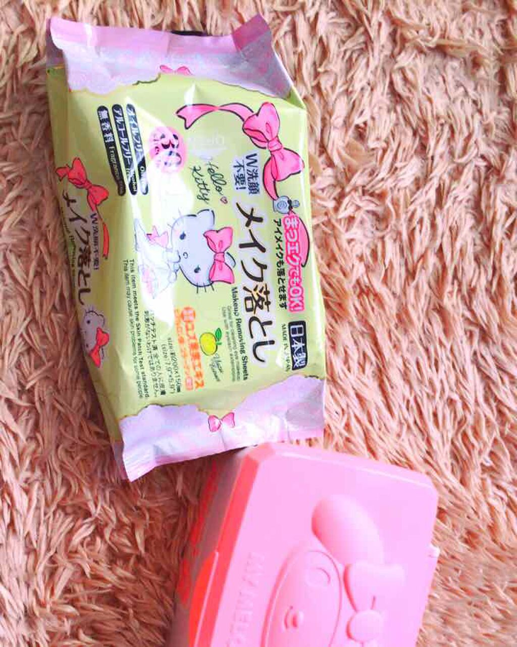 メイク落としのクレンジングティッシュ/DAISO/クレンジングシートを使ったクチコミ（1枚目）