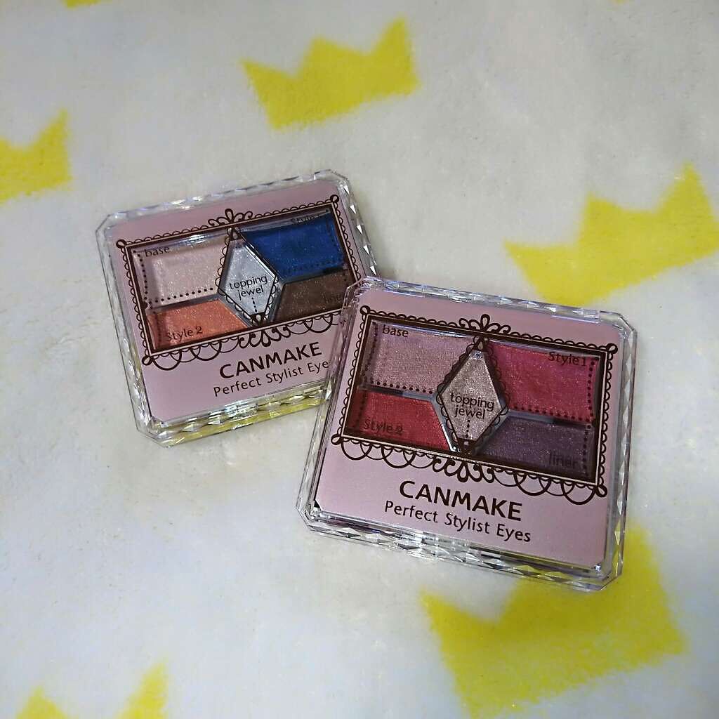 【旧品】パーフェクトスタイリストアイズ/キャンメイク/アイシャドウパレットを使ったクチコミ(1枚目)