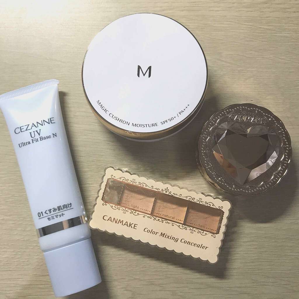 カラーミキシングコンシーラー/キャンメイク/パレットコンシーラーを使ったクチコミ(1枚目)