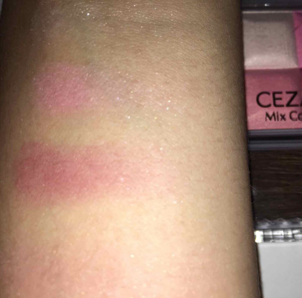 ミックスカラーチーク/CEZANNE/パウダーチークを使ったクチコミ(3枚目)