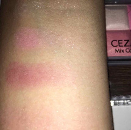 ミックスカラーチーク/CEZANNE/パウダーチークを使ったクチコミ(3枚目)