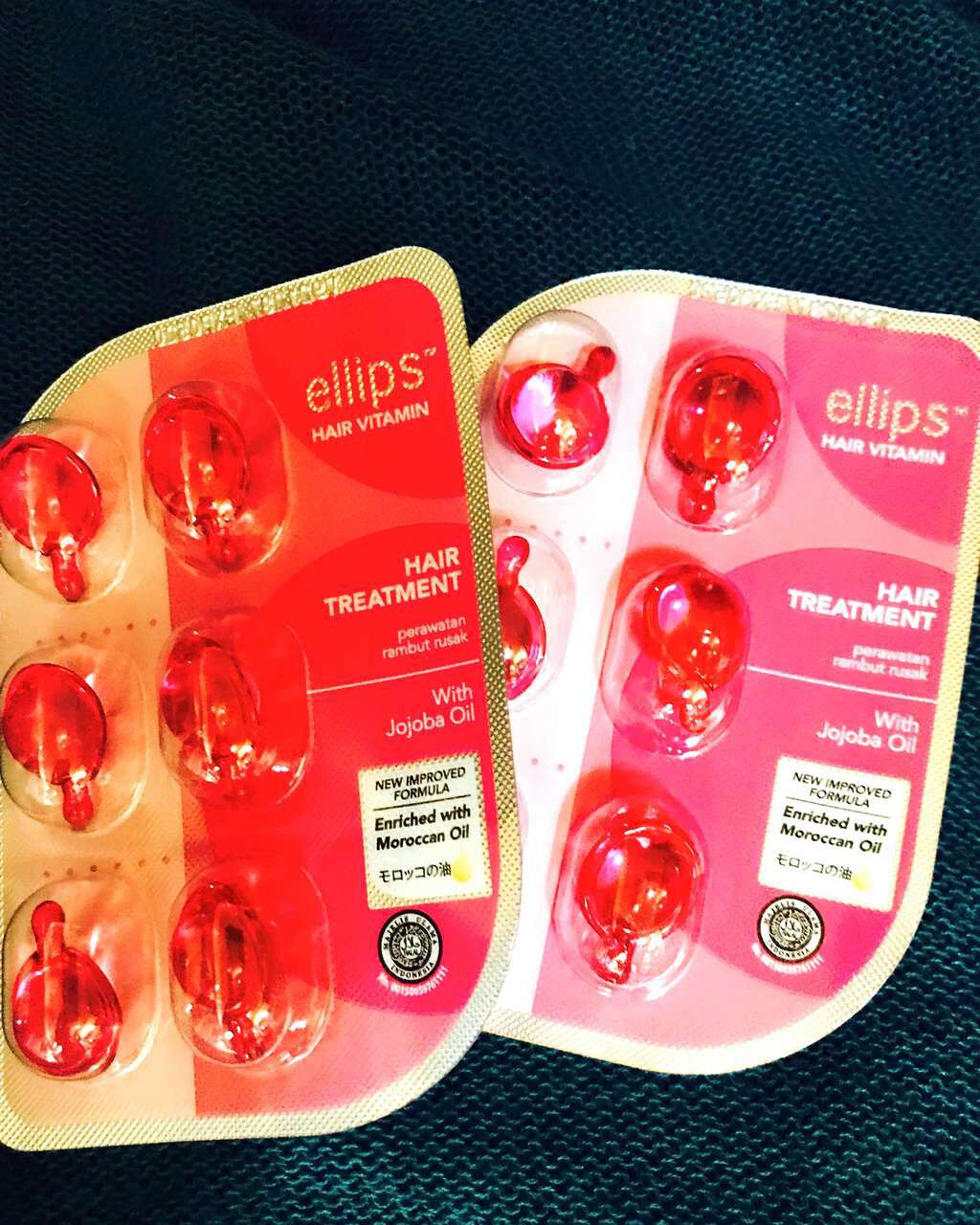 ヘアーオイル【トリートメント】/ellips/ヘアオイルを使ったクチコミ(1枚目)