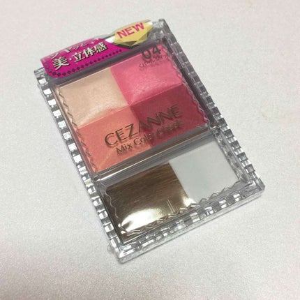 ミックスカラーチーク/CEZANNE/パウダーチークを使ったクチコミ(1枚目)