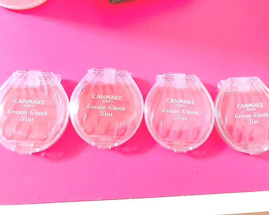 クリームチーク ティント/キャンメイク/ジェル・クリームチークを使ったクチコミ(1枚目)