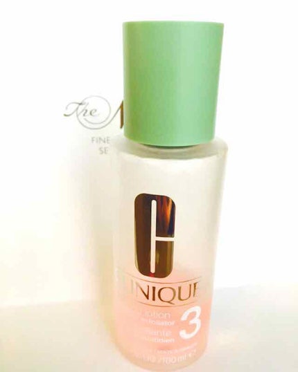 クラリファイング ローション 3/CLINIQUE/拭き取り化粧水を使ったクチコミ(1枚目)