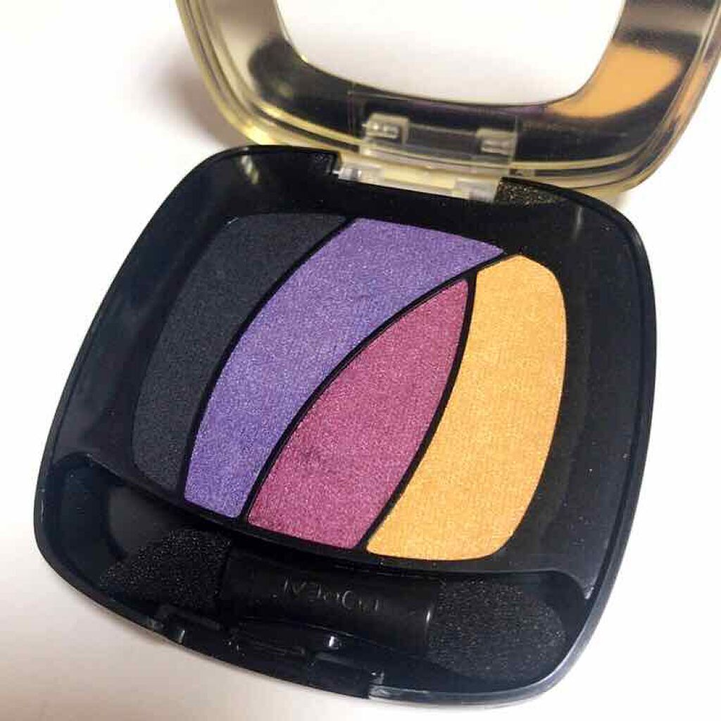 ロレアル パリ カラーリッシュ レゾンブルのクチコミ「カラーリッシュ レゾンブル
R3 オリエンタルパープル💗


黒→ラインカラーに使えそう
紫→.....」（1枚目）