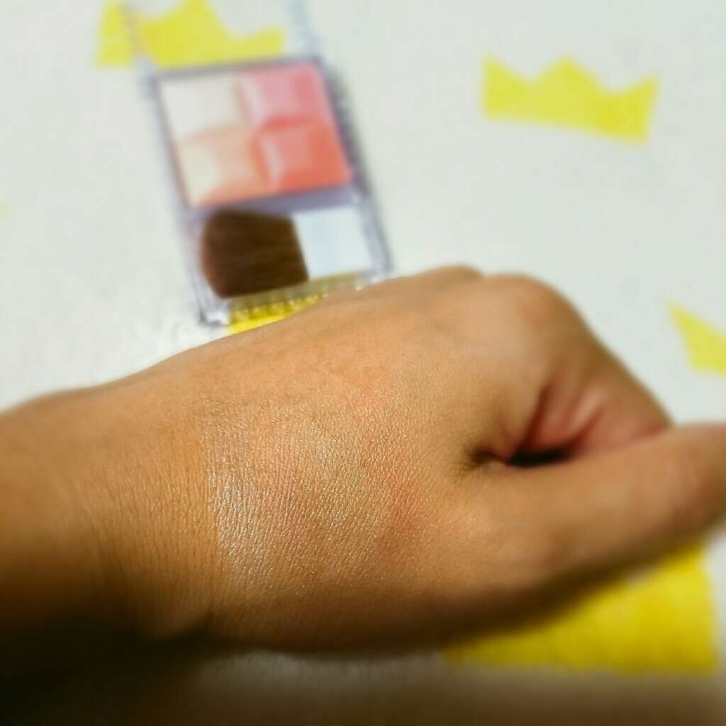 ミックスカラーチーク/CEZANNE/パウダーチークを使ったクチコミ(2枚目)