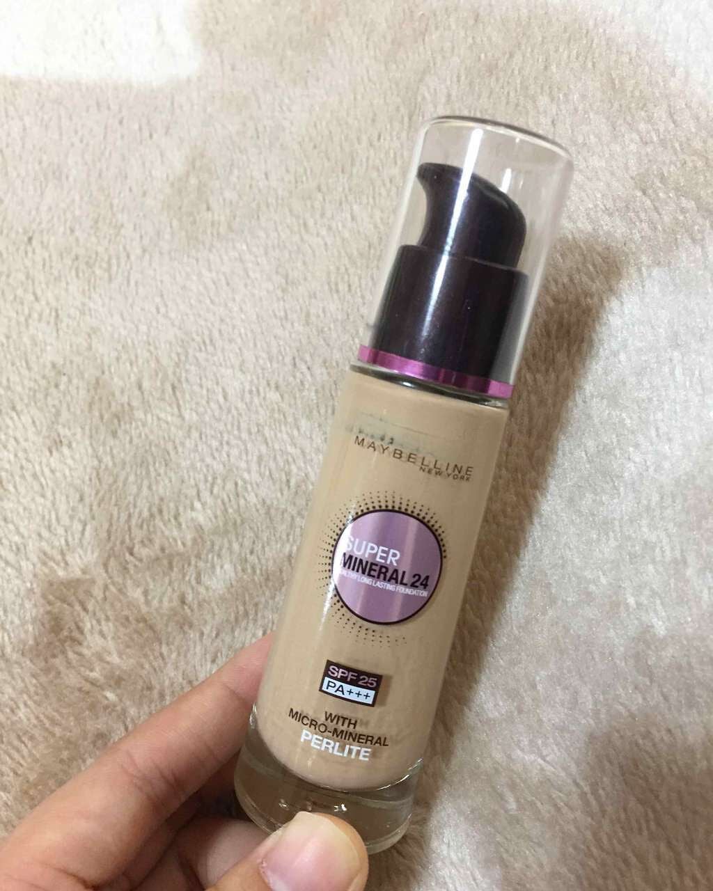 SP ミネラル リキッド ロングキープ/MAYBELLINE NEW YORK/リキッドファンデーションを使ったクチコミ(1枚目)