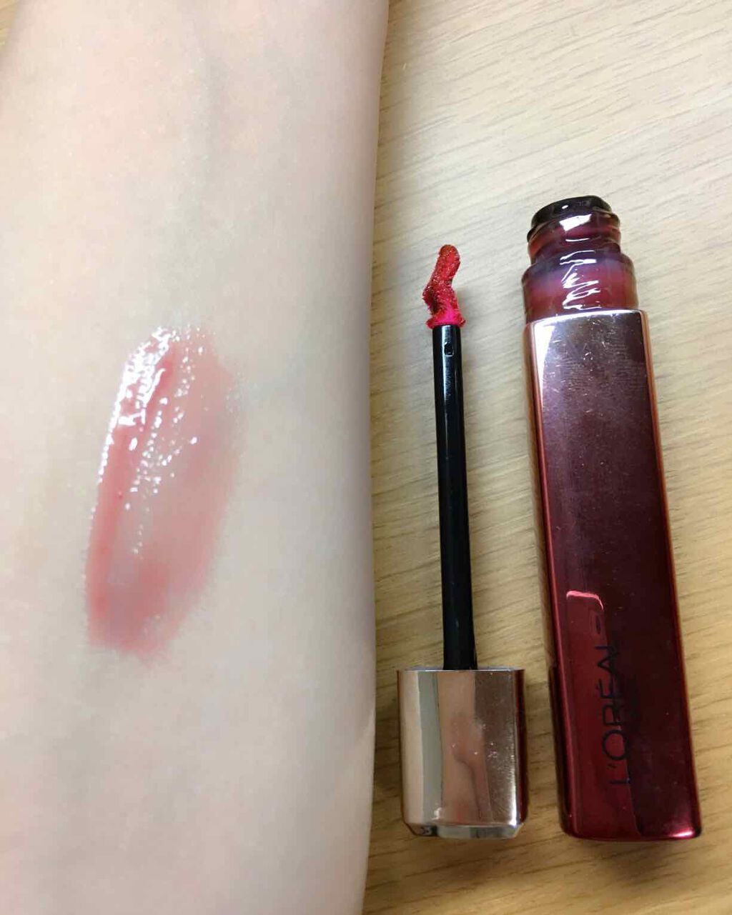 ユイルカレス/ロレアル パリ/リップグロスを使ったクチコミ(2枚目)