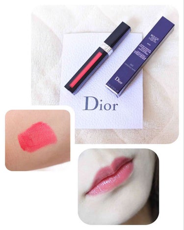 ルージュ ディオール リキッド 565 ヴァルサトル サテン/Dior/口紅を使ったクチコミ（3枚目）