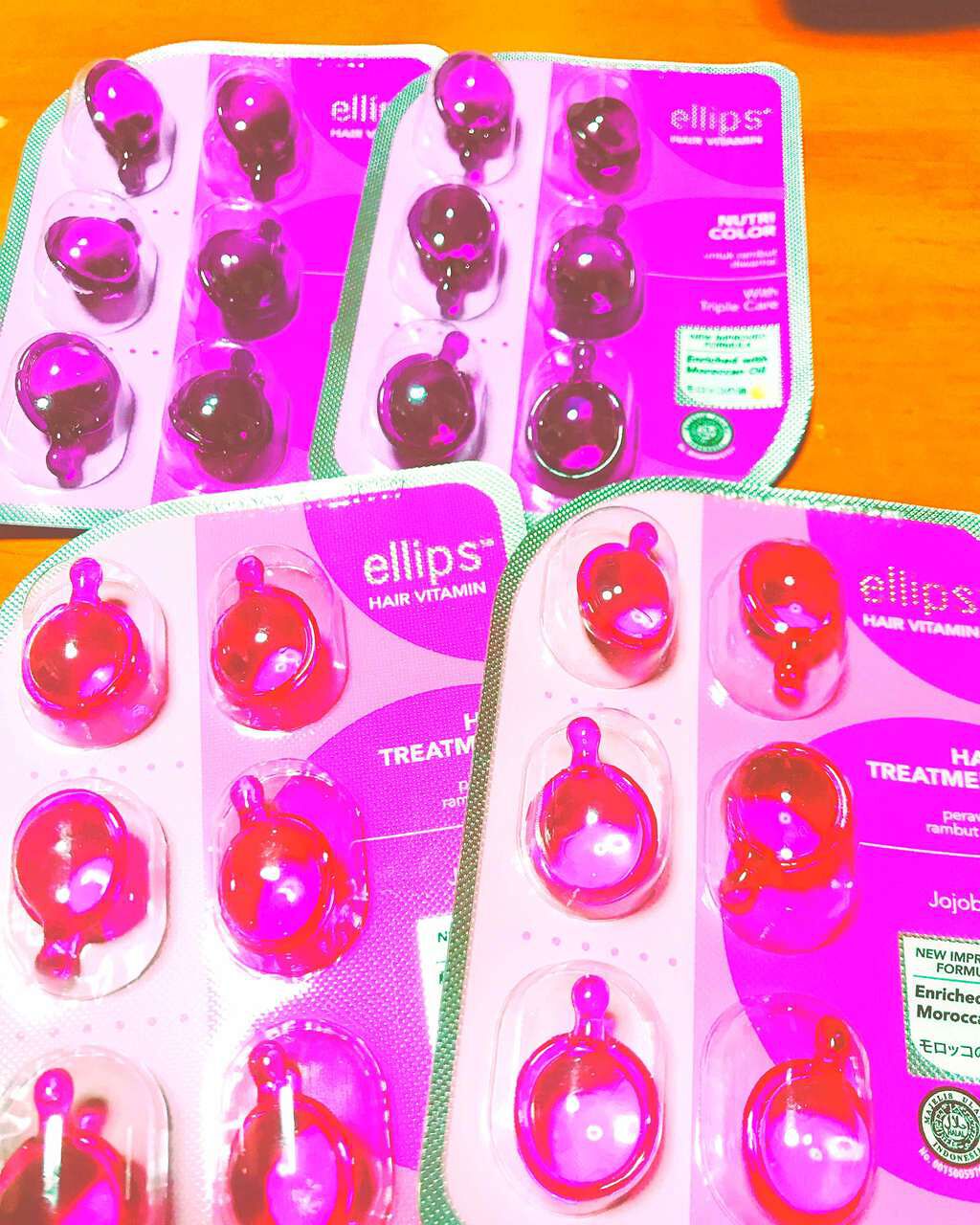 ヘアーオイル【ヘアエッセンス】/ellips/ヘアオイルを使ったクチコミ（1枚目）