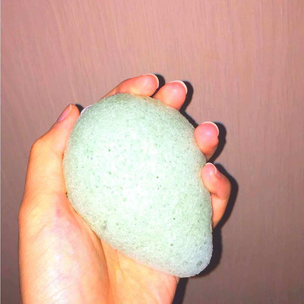 天然こんにゃくパフ/DAISO/その他スキンケアグッズを使ったクチコミ（1枚目）