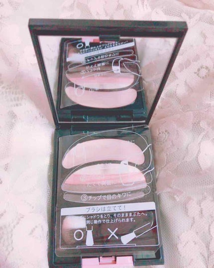 ブラシひと塗りシャドウ/オーブ/アイシャドウパレットを使ったクチコミ(1枚目)