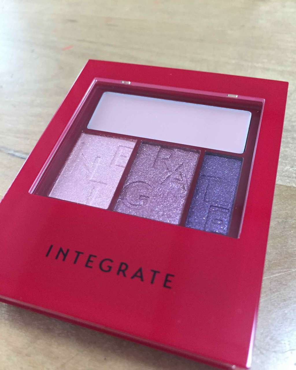 アクセントカラーアイズ CC/インテグレート/アイシャドウパレットを使ったクチコミ(1枚目)