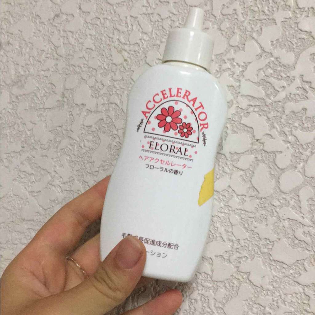 ヘアアクセルレーター フローラルの香り/加美乃素本舗/頭皮ローションを使ったクチコミ(1枚目)