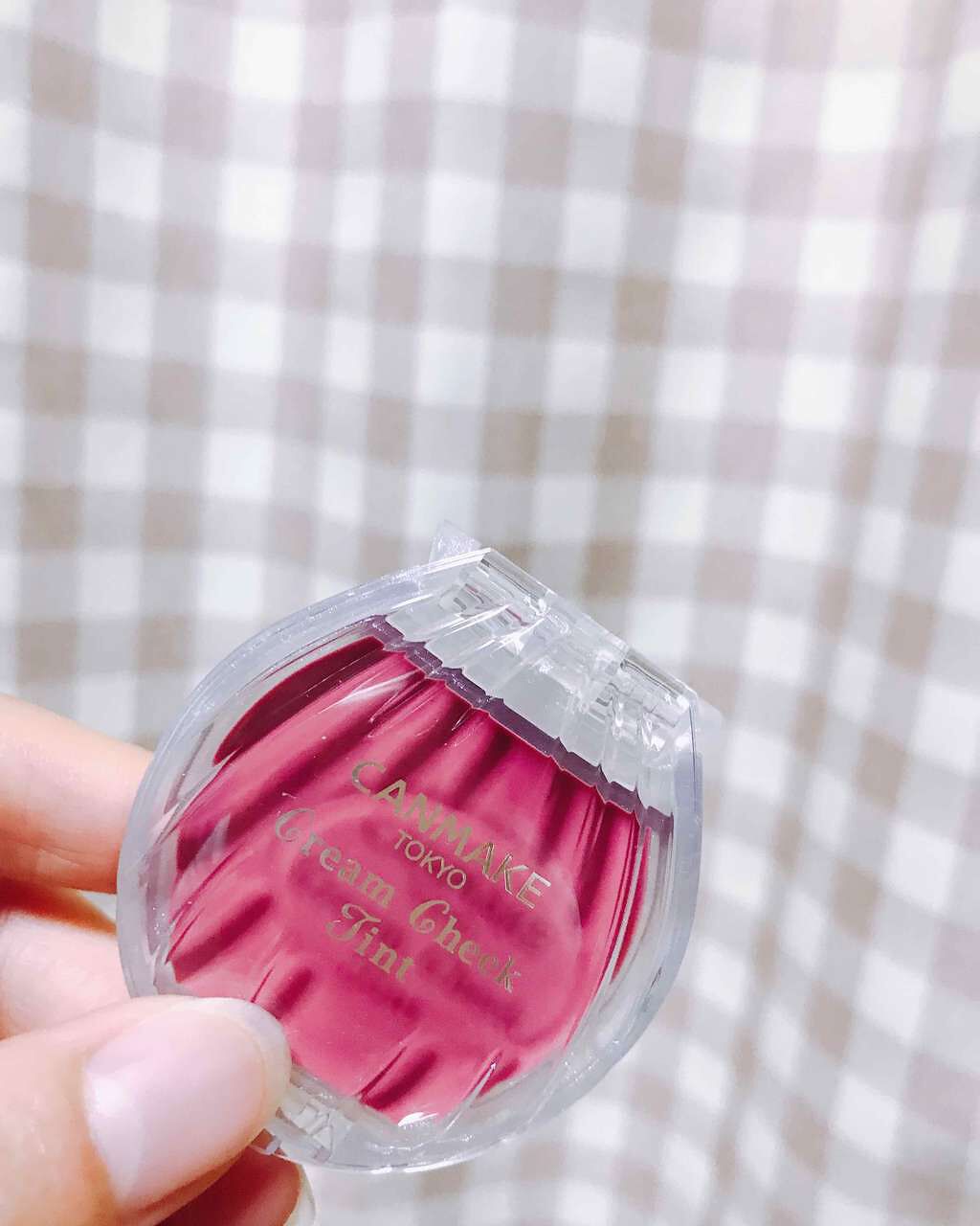 クリームチーク ティント/キャンメイク/ジェル・クリームチークを使ったクチコミ(1枚目)