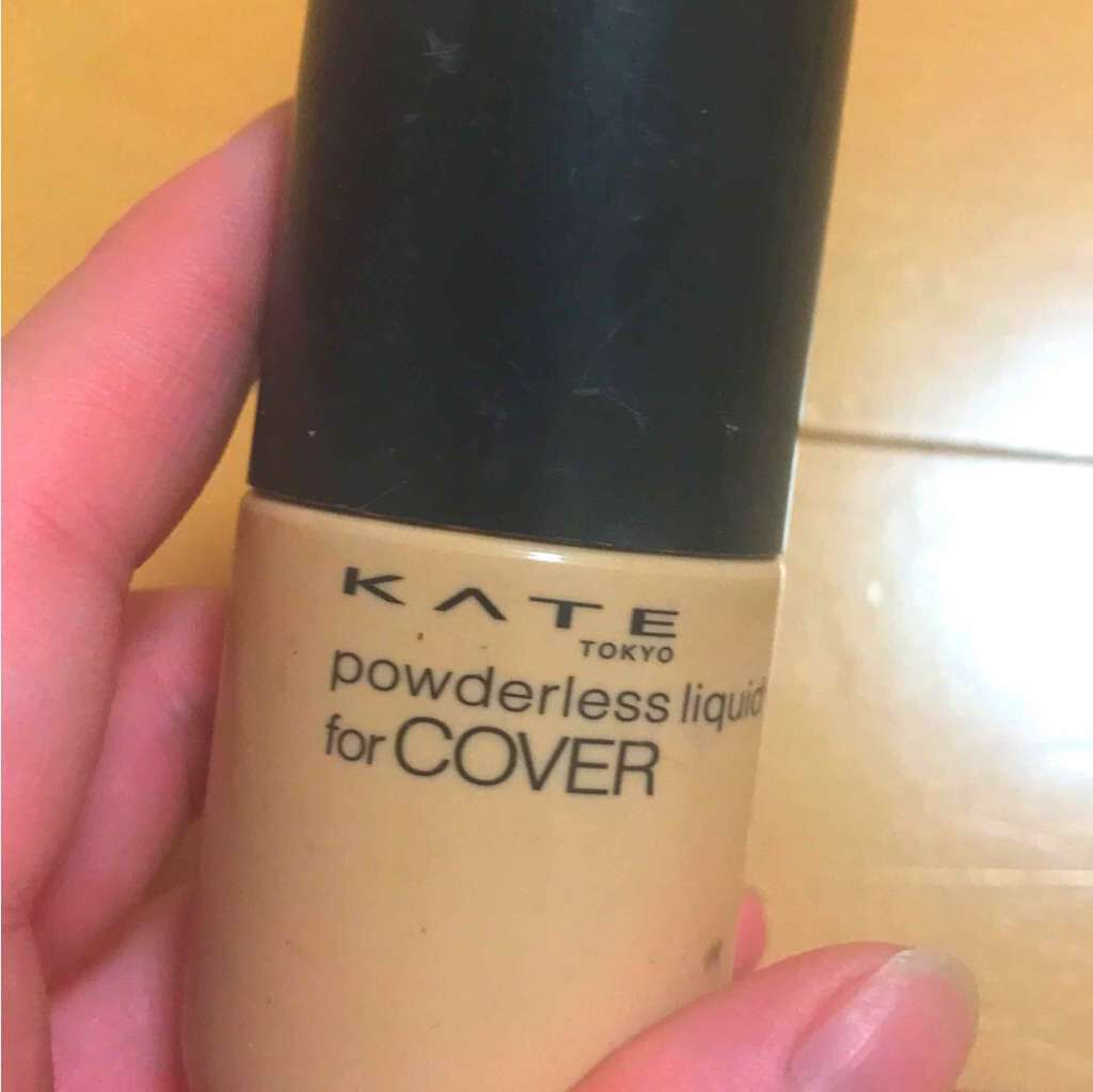 パウダレスリキッド/KATE/リキッドファンデーションを使ったクチコミ(1枚目)