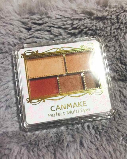パーフェクトマルチアイズ/キャンメイク/アイシャドウパレットを使ったクチコミ(1枚目)