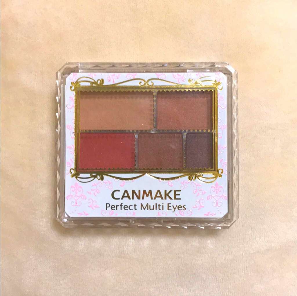 パーフェクトマルチアイズ/キャンメイク/アイシャドウパレットを使ったクチコミ(1枚目)