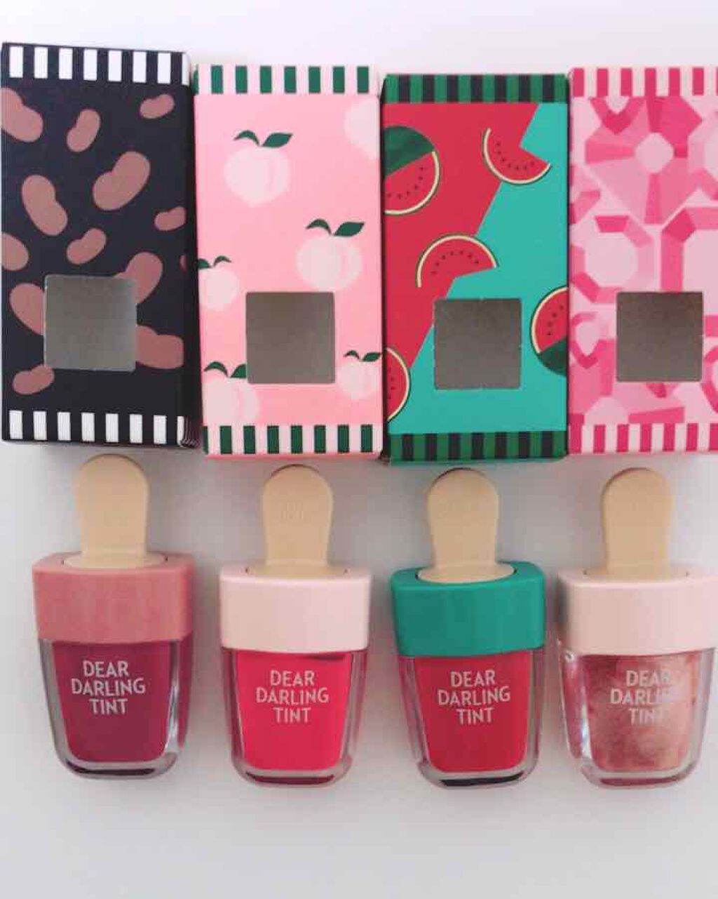 ディアダーリン ウォータージェルティント (アイスティント)/ETUDE/口紅を使ったクチコミ(1枚目)