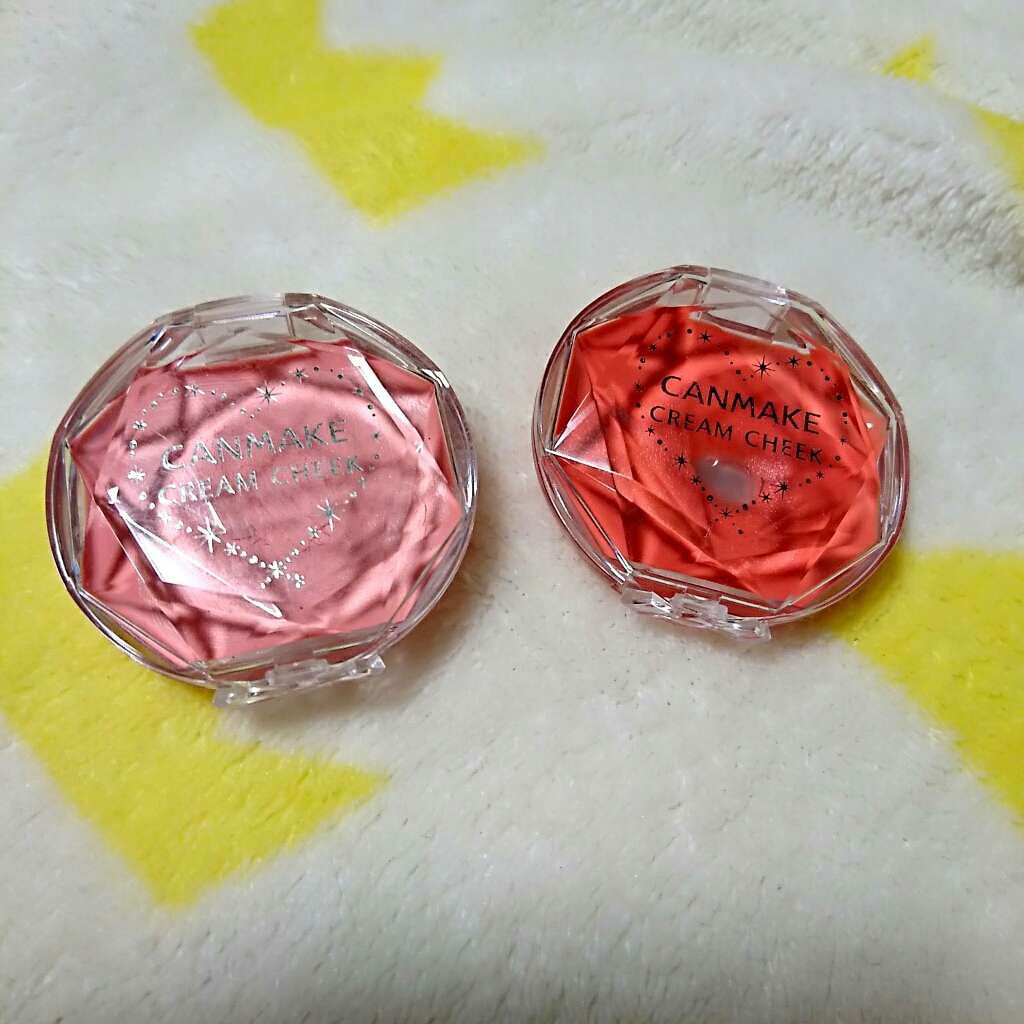 クリームチーク（クリアタイプ）/キャンメイク/ジェル・クリームチークを使ったクチコミ（1枚目）
