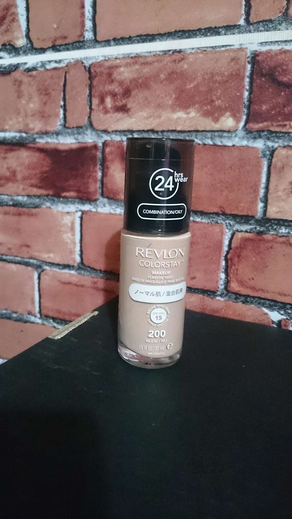 カラーステイ メイクアップ/REVLON/リキッドファンデーションを使ったクチコミ(1枚目)