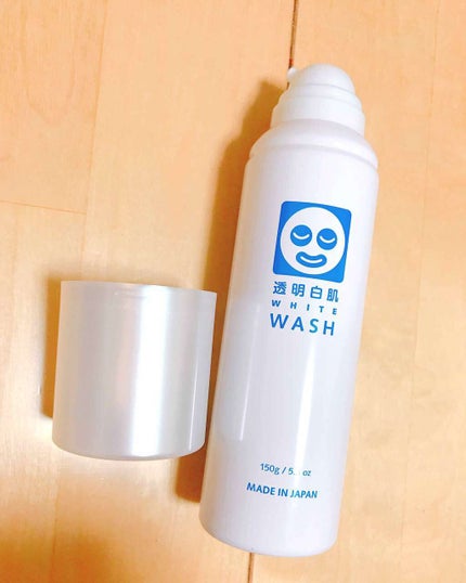 ホワイトウォッシュN/透明白肌/泡洗顔を使ったクチコミ(1枚目)