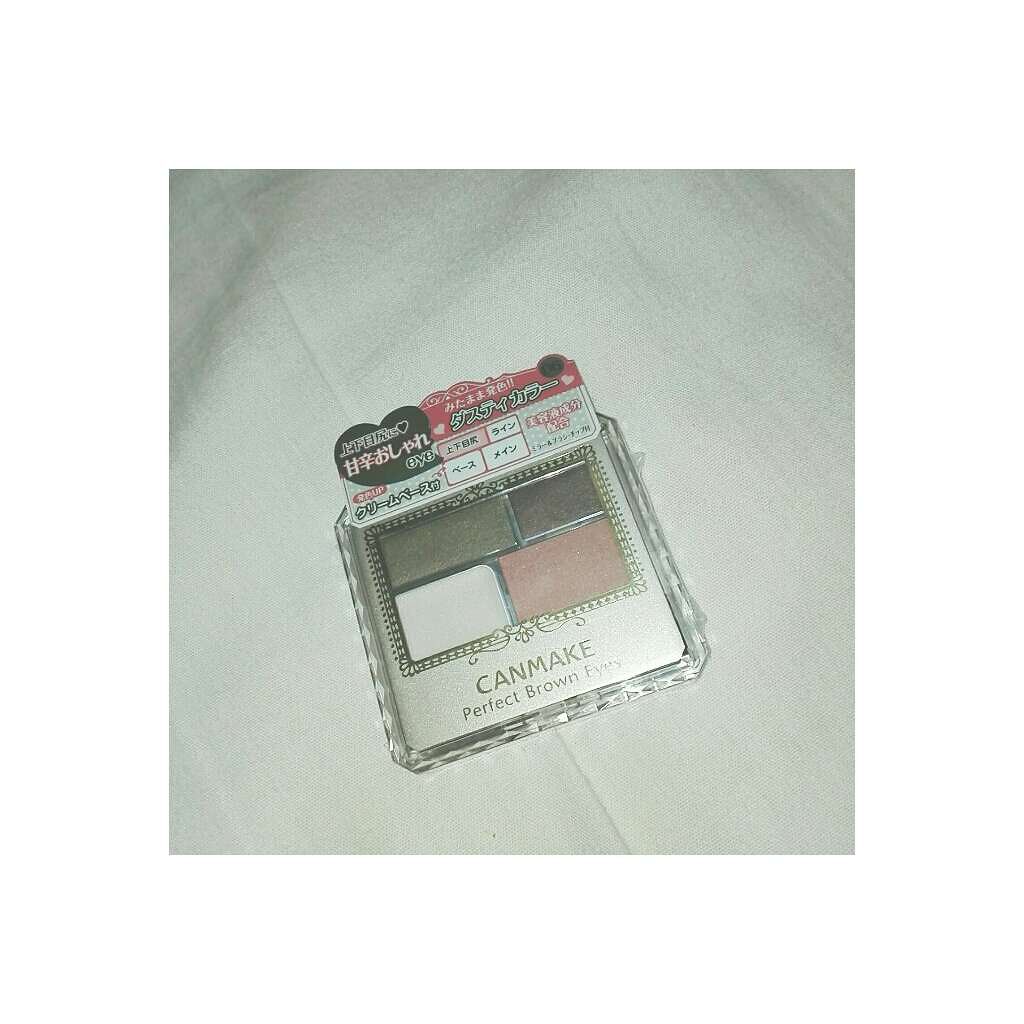 パーフェクトブラウンアイズ/キャンメイク/ジェル・クリームアイシャドウを使ったクチコミ(1枚目)