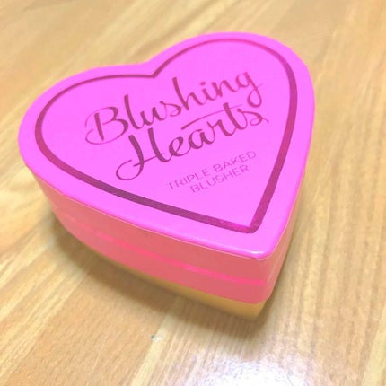 ブラッシング ハート/MAKEUP REVOLUTION/パウダーチークを使ったクチコミ(1枚目)