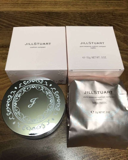 ピュアエッセンス クッションコンパクト/JILL STUART/クッションファンデーションを使ったクチコミ(1枚目)