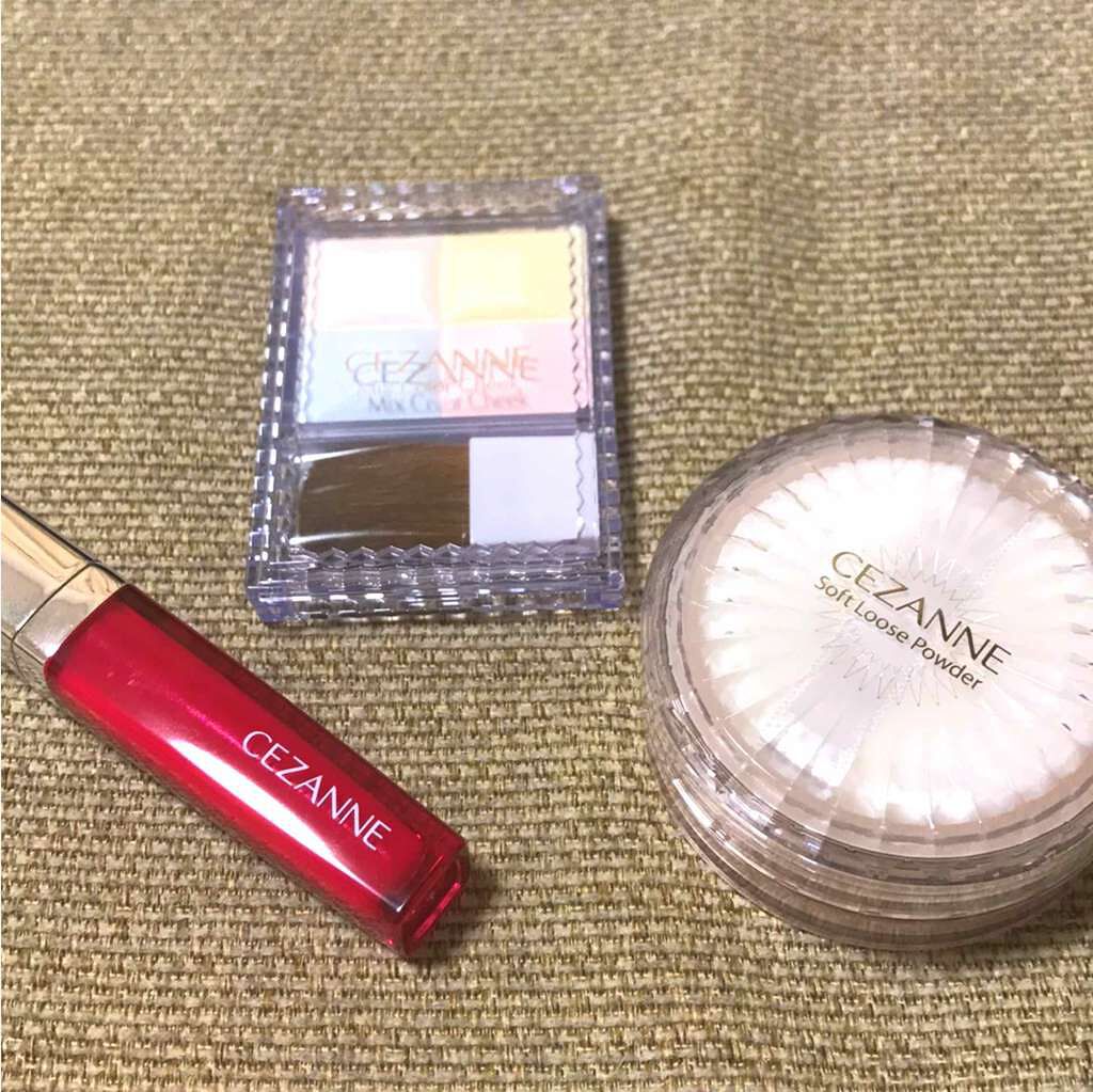 ミックスカラーチーク/CEZANNE/パウダーチークを使ったクチコミ(1枚目)
