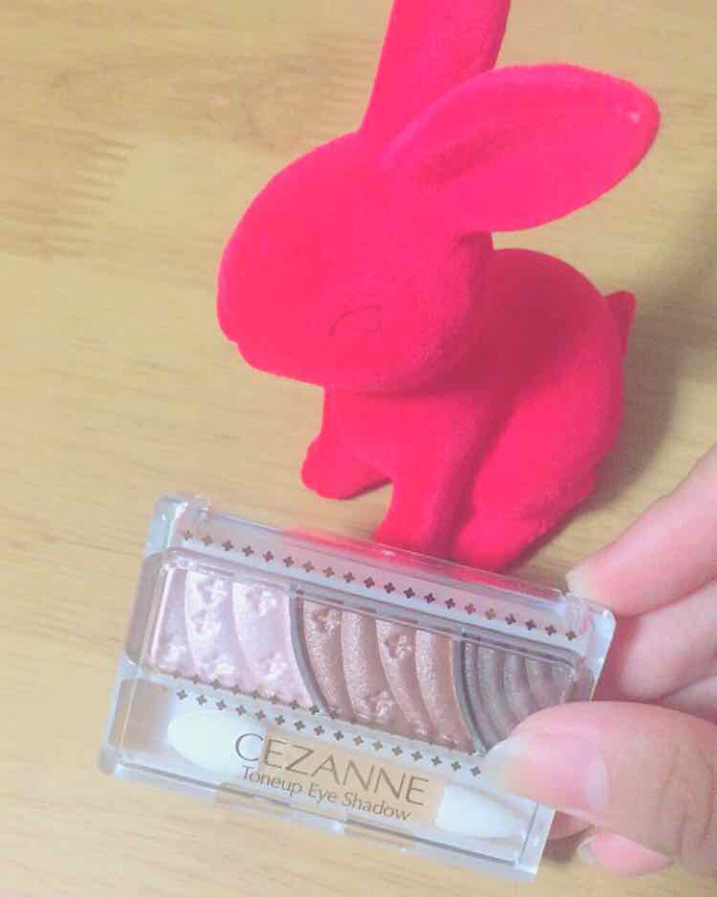 トーンアップアイシャドウ/CEZANNE/アイシャドウパレットを使ったクチコミ(1枚目)