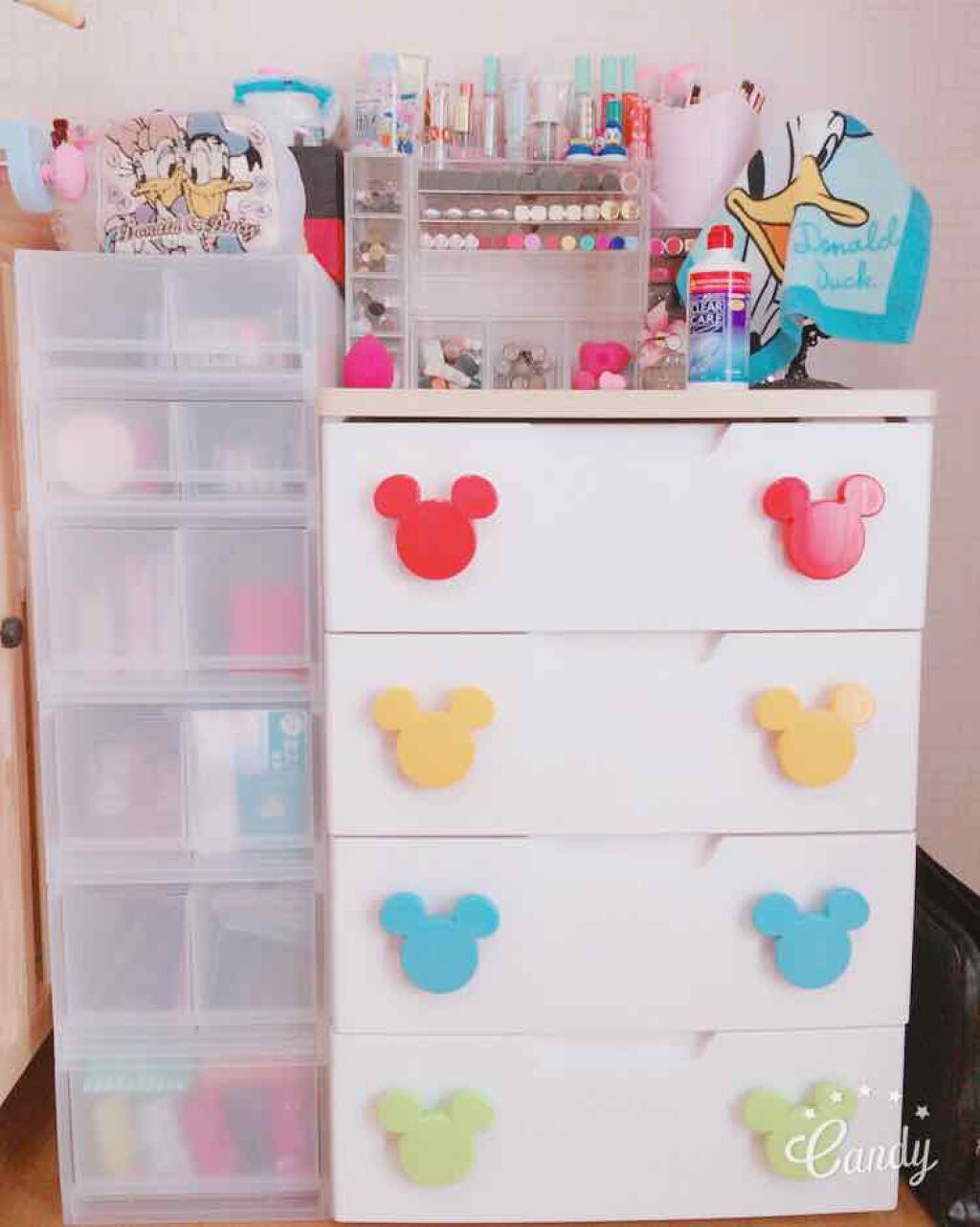 3段式クリアーケース/DAISO/その他化粧小物を使ったクチコミ(1枚目)