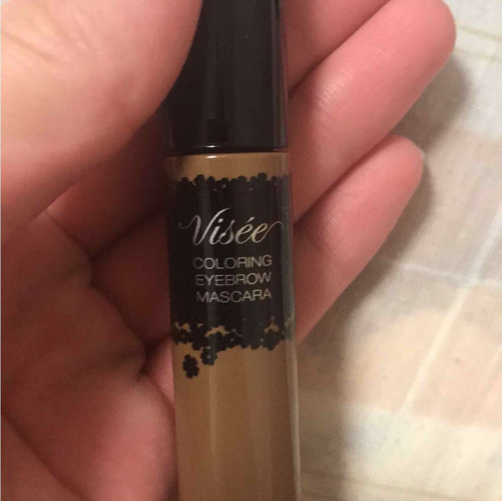 リシェ カラーリング アイブロウマスカラ/Visée/眉マスカラを使ったクチコミ(1枚目)