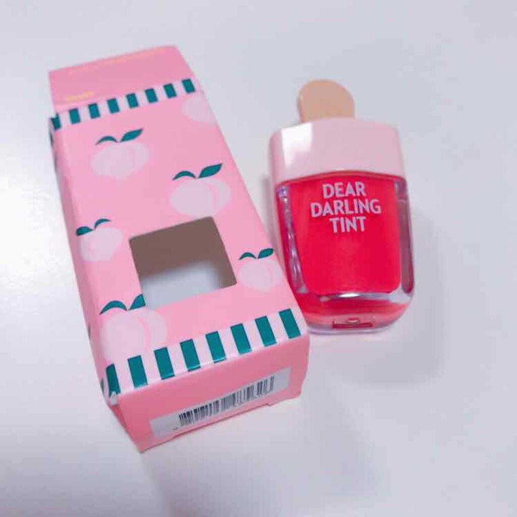 ディアダーリン ウォータージェルティント (アイスティント)/ETUDE/口紅を使ったクチコミ(1枚目)