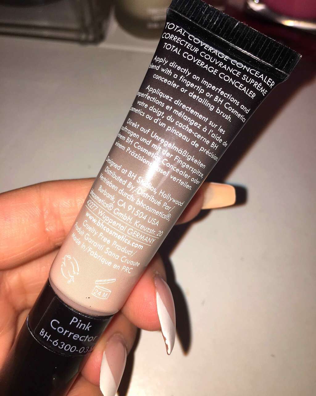 Studio Pro Total Coverage Concealer/bh cosmetics/クリームコンシーラーを使ったクチコミ(2枚目)