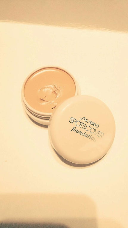 スポッツカバー ファウンデイション/SHISEIDO/クリームコンシーラーを使ったクチコミ(1枚目)