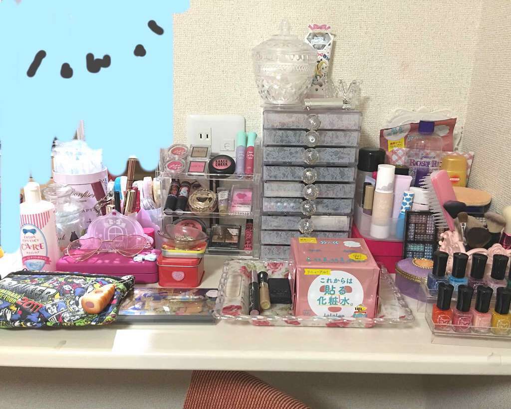 3段式クリアーケース/DAISO/その他化粧小物を使ったクチコミ(1枚目)