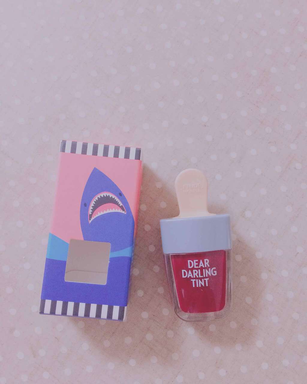 ディアダーリン ウォータージェルティント (アイスティント)/ETUDE/口紅を使ったクチコミ(1枚目)