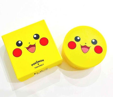 ピカチュウコラボコスメ/TONYMOLY/パウダーチークを使ったクチコミ(1枚目)