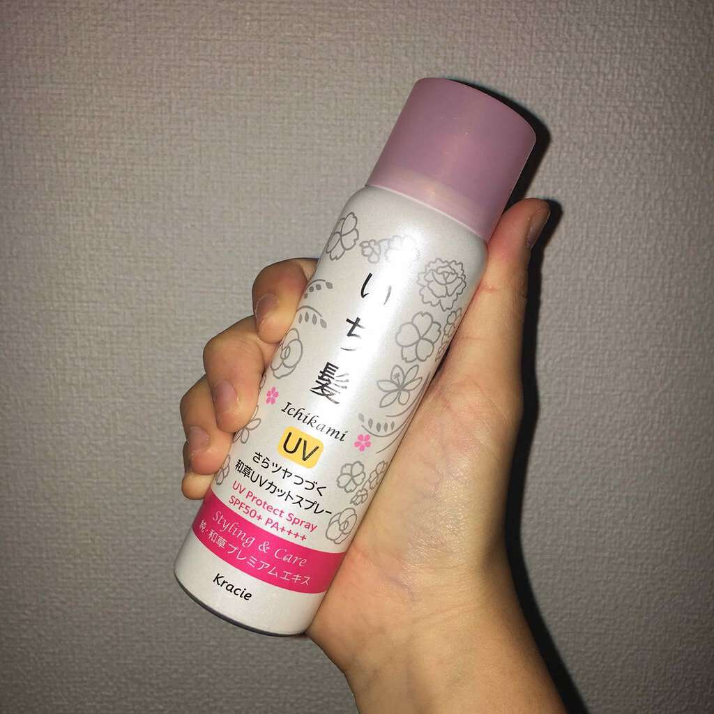 さらツヤつづく和草UVカットスプレー/いち髪/ヘアスプレーを使ったクチコミ(1枚目)