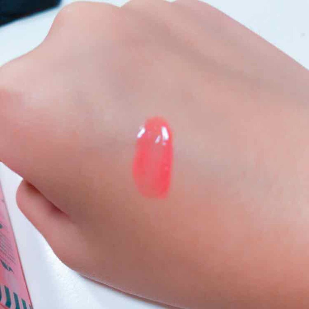 ディアダーリン ウォータージェルティント (アイスティント)/ETUDE/口紅を使ったクチコミ(2枚目)