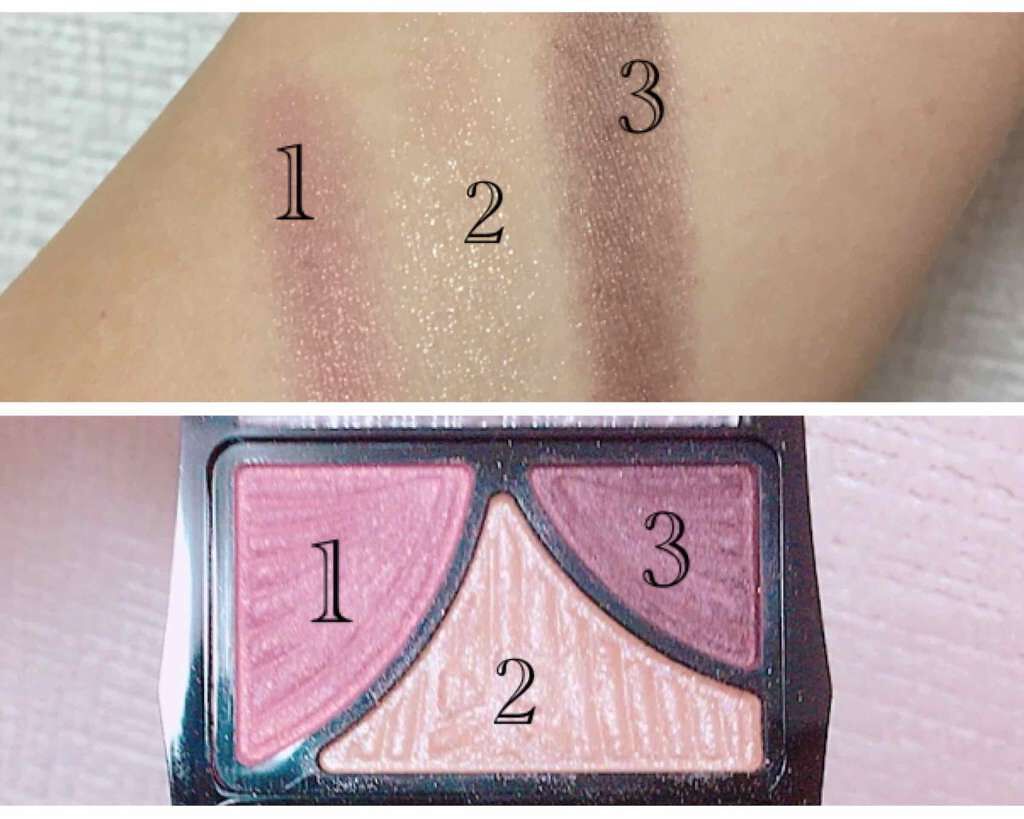 ジューシーピュアアイズ/キャンメイク/アイシャドウパレットを使ったクチコミ（2枚目）