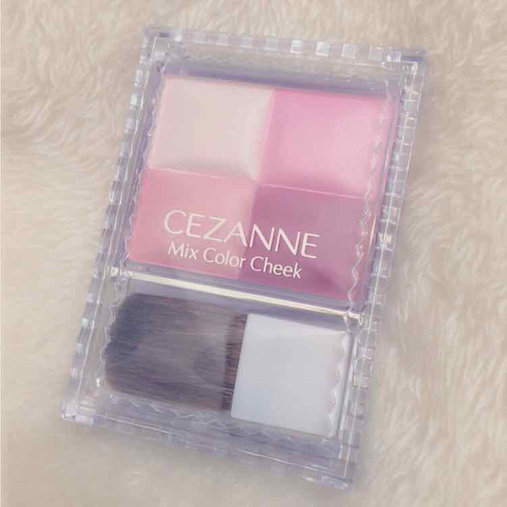 ミックスカラーチーク/CEZANNE/パウダーチークを使ったクチコミ(1枚目)