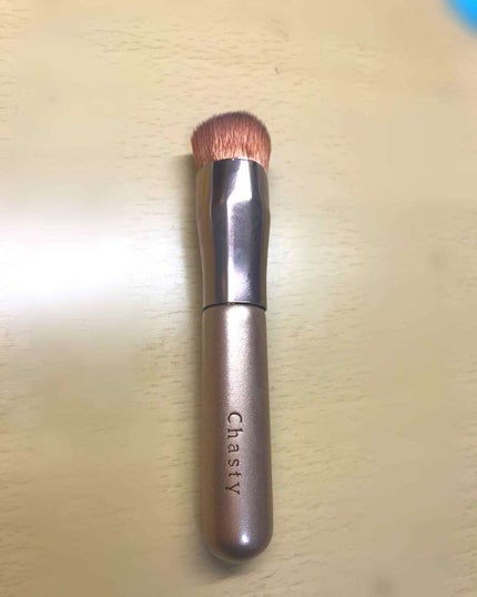 フラットトップブラシ ラージ/チャスティ/メイクブラシを使ったクチコミ(1枚目)