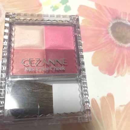 ミックスカラーチーク/CEZANNE/パウダーチークを使ったクチコミ(1枚目)