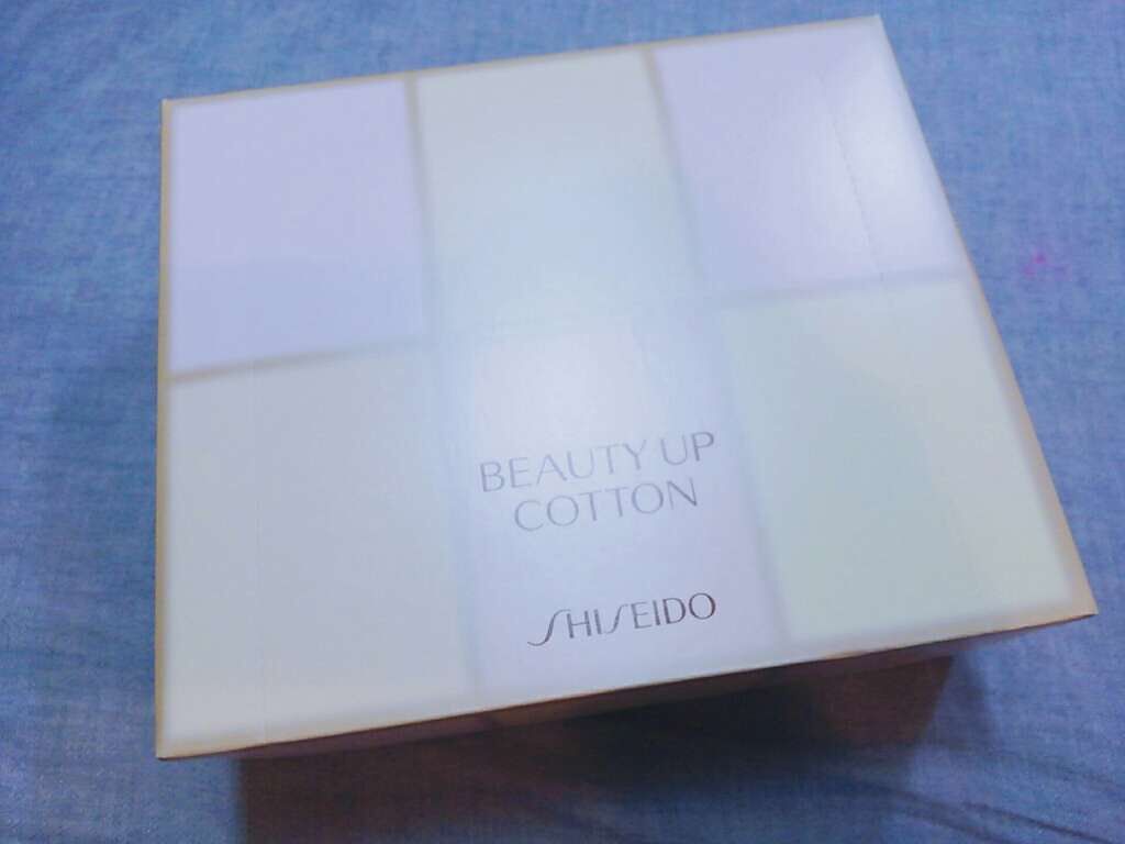 ビューティーアップコットン Ｇ/SHISEIDO/コットンを使ったクチコミ（1枚目）