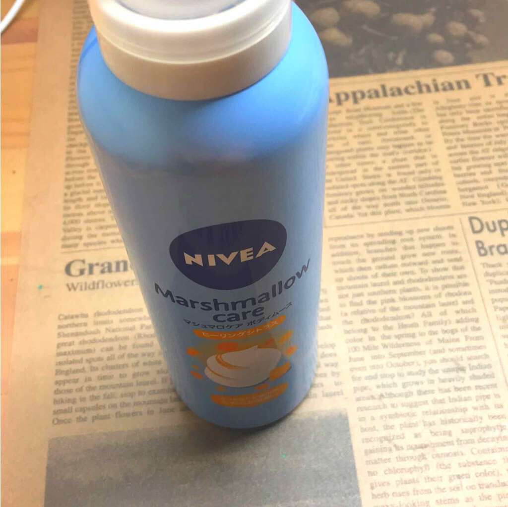 マシュマロケア ボディムース シルキーフラワー/ニベア/ボディローションを使ったクチコミ（1枚目）