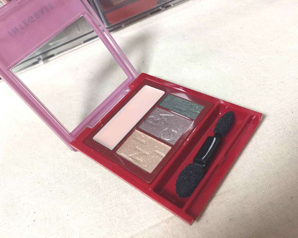 アクセントカラーアイズ CC/インテグレート/アイシャドウパレットを使ったクチコミ(1枚目)