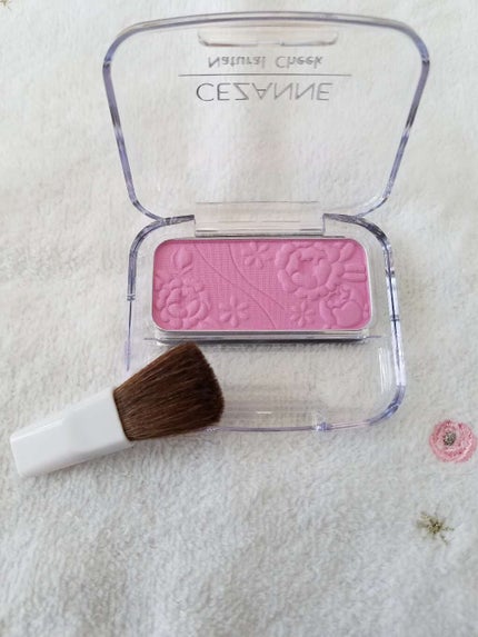 ナチュラル チークN/CEZANNE/パウダーチークを使ったクチコミ(2枚目)